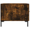 vidaXL Coffee Table Smoked Oak 50x50x40 cm Engineered Wood