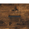 vidaXL Coffee Table Smoked Oak 50x50x40 cm Engineered Wood