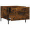 vidaXL Coffee Tables 2 pcs Smoked Oak 50x50x40 cm Engineered Wood