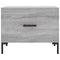 vidaXL Coffee Table Grey Sonoma 50x50x40 cm Engineered Wood