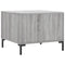 vidaXL Coffee Table Grey Sonoma 50x50x40 cm Engineered Wood