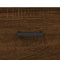 vidaXL Coffee Tables 2 pcs Brown Oak 50x50x40 cm Engineered Wood