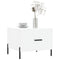 vidaXL Coffee Table White 50x50x40 cm Engineered Wood