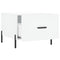 vidaXL Coffee Table White 50x50x40 cm Engineered Wood