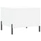 vidaXL Coffee Table White 50x50x40 cm Engineered Wood