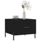 vidaXL Coffee Table Black 50x50x40 cm Engineered Wood