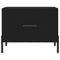 vidaXL Coffee Tables 2 pcs Black 50x50x40 cm Engineered Wood