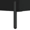 vidaXL Coffee Tables 2 pcs Black 50x50x40 cm Engineered Wood