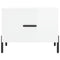 vidaXL Coffee Tables 2pcs High Gloss White 50x50x40 cm Engineered Wood