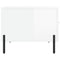 vidaXL Coffee Tables 2pcs High Gloss White 50x50x40 cm Engineered Wood