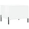 vidaXL Coffee Tables 2pcs High Gloss White 50x50x40 cm Engineered Wood