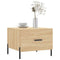vidaXL Coffee Tables 2 pcs Sonoma Oak 50x50x40 cm Engineered Wood