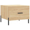 vidaXL Coffee Tables 2 pcs Sonoma Oak 50x50x40 cm Engineered Wood