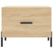 vidaXL Coffee Tables 2 pcs Sonoma Oak 50x50x40 cm Engineered Wood