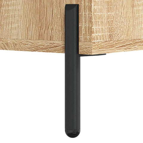 vidaXL Coffee Tables 2 pcs Sonoma Oak 50x50x40 cm Engineered Wood