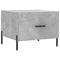 vidaXL Coffee Table Concrete Grey 50x50x40 cm Engineered Wood