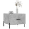 vidaXL Coffee Table Concrete Grey 50x50x40 cm Engineered Wood