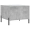 vidaXL Coffee Table Concrete Grey 50x50x40 cm Engineered Wood