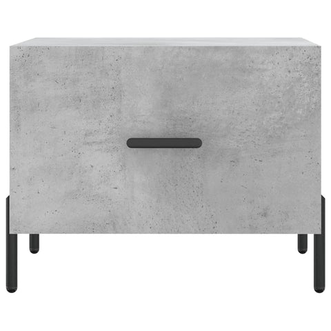 vidaXL Coffee Tables 2 pcs Concrete Grey 50x50x40 cm Engineered Wood
