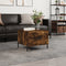 vidaXL Coffee Table Smoked Oak 50x50x40 cm Engineered Wood