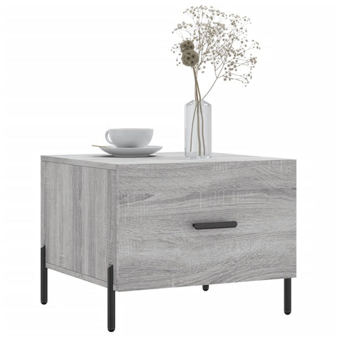 vidaXL Coffee Tables 2 pcs Grey Sonoma 50x50x40 cm Engineered Wood