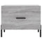 vidaXL Coffee Tables 2 pcs Grey Sonoma 50x50x40 cm Engineered Wood