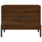 vidaXL Coffee Table Brown Oak 50x50x40 cm Engineered Wood