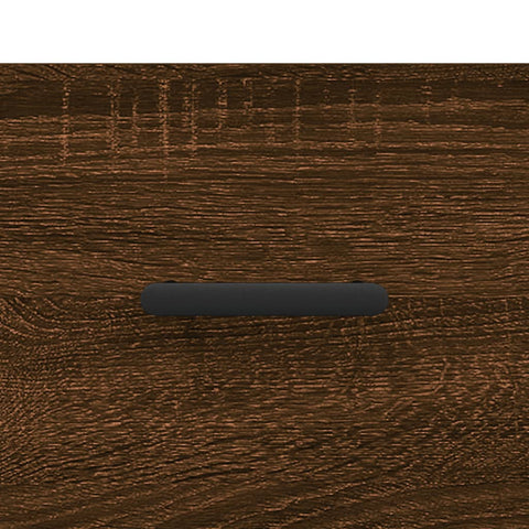 vidaXL Coffee Table Brown Oak 50x50x40 cm Engineered Wood