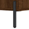 vidaXL Coffee Table Brown Oak 50x50x40 cm Engineered Wood
