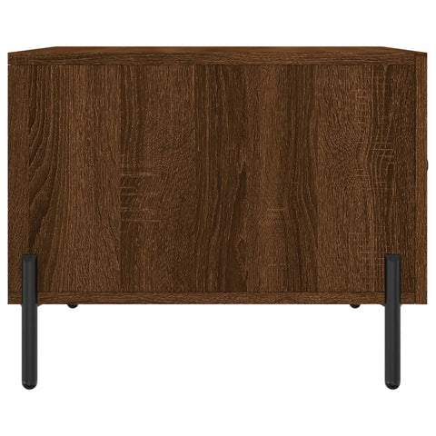 vidaXL Coffee Tables 2 pcs Brown Oak 50x50x40 cm Engineered Wood