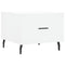 vidaXL Coffee Tables 2 pcs White 50x50x40 cm Engineered Wood