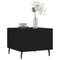 vidaXL Coffee Table Black 50x50x40 cm Engineered Wood