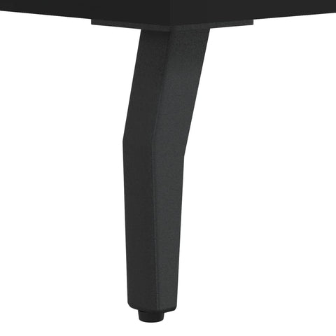 vidaXL Coffee Table Black 50x50x40 cm Engineered Wood