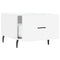 vidaXL Coffee Tables 2pcs High Gloss White 50x50x40 cm Engineered Wood