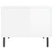 vidaXL Coffee Tables 2pcs High Gloss White 50x50x40 cm Engineered Wood