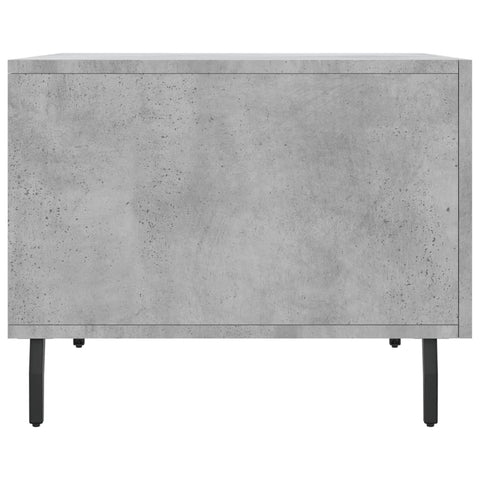 vidaXL Coffee Table Concrete Grey 50x50x40 cm Engineered Wood