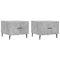 vidaXL Coffee Tables 2 pcs Concrete Grey 50x50x40 cm Engineered Wood