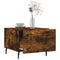 vidaXL Coffee Tables 2 pcs Smoked Oak 50x50x40 cm Engineered Wood