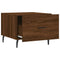 vidaXL Coffee Table Brown Oak 50x50x40 cm Engineered Wood