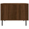 vidaXL Coffee Table Brown Oak 50x50x40 cm Engineered Wood