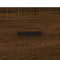 vidaXL Coffee Table Brown Oak 50x50x40 cm Engineered Wood