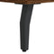 vidaXL Coffee Table Brown Oak 50x50x40 cm Engineered Wood