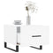 vidaXL Coffee Table White 50x50x40 cm Engineered Wood