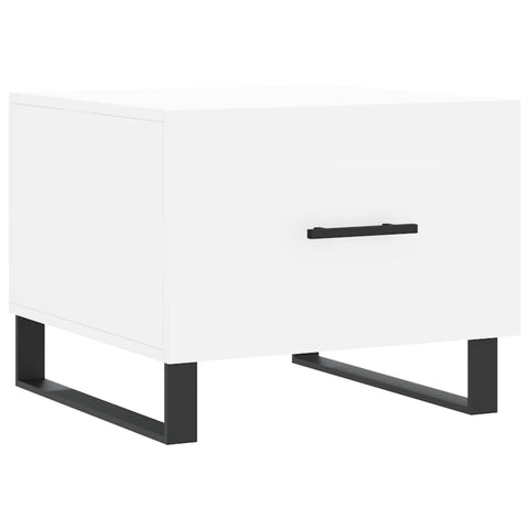 vidaXL Coffee Tables 2 pcs White 50x50x40 cm Engineered Wood
