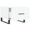 vidaXL Coffee Tables 2 pcs White 50x50x40 cm Engineered Wood
