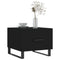 vidaXL Coffee Table Black 50x50x40 cm Engineered Wood