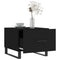 vidaXL Coffee Table Black 50x50x40 cm Engineered Wood