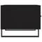vidaXL Coffee Table Black 50x50x40 cm Engineered Wood