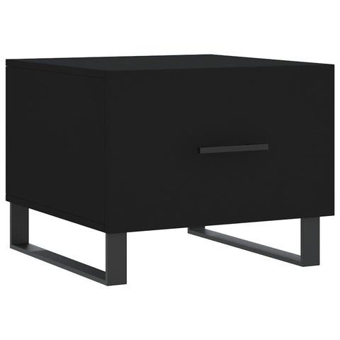 vidaXL Coffee Tables 2 pcs Black 50x50x40 cm Engineered Wood
