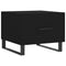 vidaXL Coffee Tables 2 pcs Black 50x50x40 cm Engineered Wood